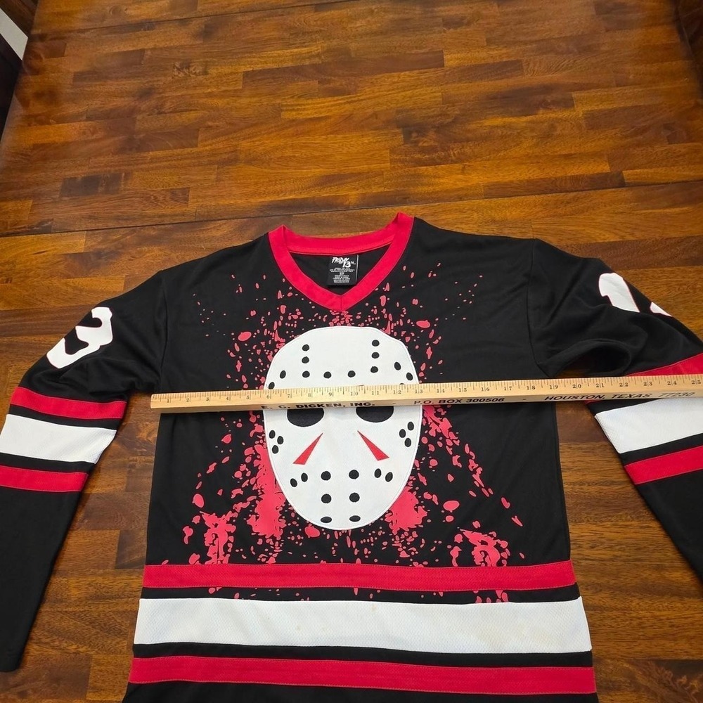 Friday the 13th hockey jersey jason vorhees small sku 61 - Picture 4 of 7